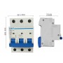 Interruttore Magnetotermico 3 Poli Chint Nb1-63 Per Impianti Elettrici