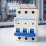 Interruttore Magnetotermico 3 Poli Chint Nb1-63 Per Impianti Elettrici