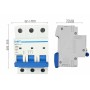 Interruttore Magnetotermico 3 Poli Chint Nb1-63 Per Impianti Elettrici