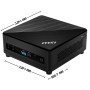 Msi Cubi 5 10M Celeron 5205U Mini PC 4GB 128GB SSD Win 11 Pro
