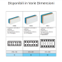 Vimar  Scatola Incasso  Derivazione  Azzurra 154x479x70  V70009