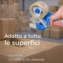 ADS Packaging PTA5066ST Nastro Adesivo Silenzioso Trasparente 50mm x 66 Mt