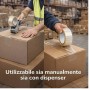 ADS Packaging PTA5066ST Nastro Adesivo Silenzioso Trasparente 50mm x 66 Mt