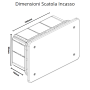Vimar  Scatola Incasso  Derivazione  Azzurra 154x92x70  V70004