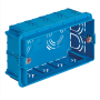 Vimar  Scatola Incasso Portafrutti  4 Posti  Blu  V71304