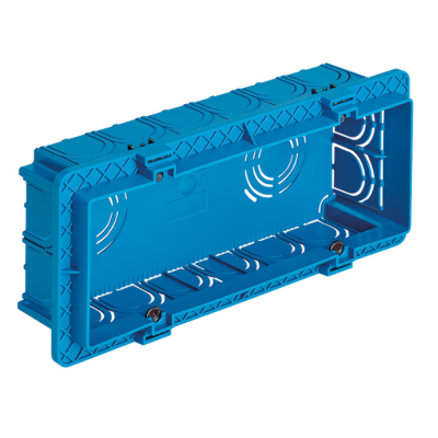 Vimar  Scatola Incasso Portafrutti  6/7 Posti  Blu  V71306