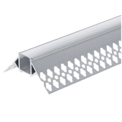 Optonica  5165 Profilo Alluminio Integrato per Striscia LED 2m Corpo grigio