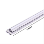 Optonica  5165 Profilo Alluminio Integrato per Striscia LED 2m Corpo grigio