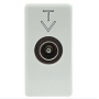  Presa Antenna TV Diretta Coassiale Serie Gewiss GW20381