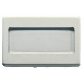 Pulsante Portanome Suoneria Unipolare Serie Gewiss  GW20024