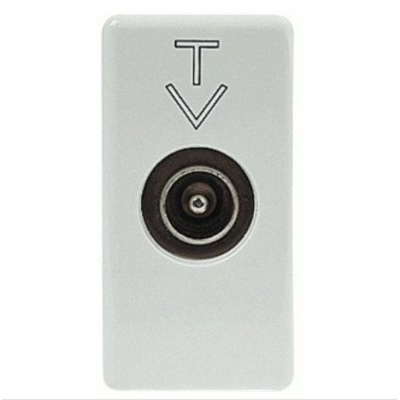Presa Antenna TV Passante Serie  Gewiss GW20386