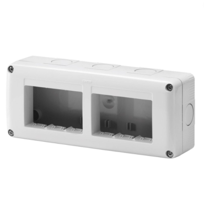 Gewiss Scatola Parete Grigia IP40 6 Posti GW27005