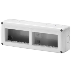 Gewiss Scatola Parete Grigia IP40 8 Posti GW27006