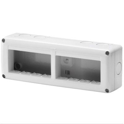 Gewiss Scatola Parete Grigia IP40 8 Posti GW27006