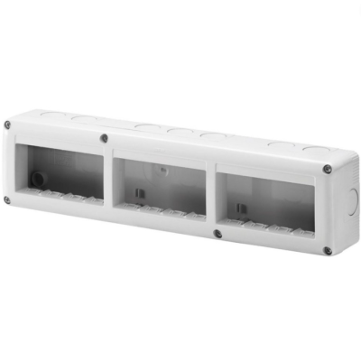 Gewiss Scatola Parete Grigia IP40 12 Posti GW27007