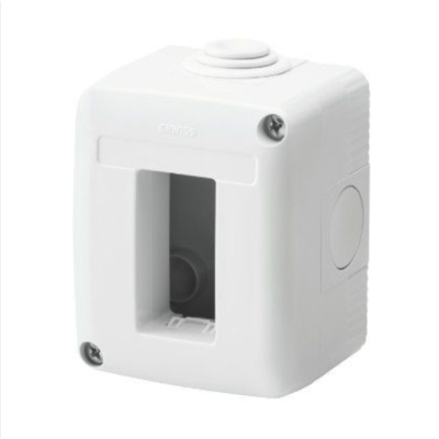 Gewiss Scatola Parete Grigia IP40 1 Posto GW27001