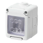 Gewiss  Scatola Parete Grigia IP55 Stagna 2 Posto GW27042