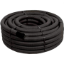 Cavidotto Corrugato Polietilene  Flessibile Nero Rotolo 50 Metri