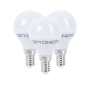 Lampadina LED Goccia E14 8,5Watt Resa 60Watt Risparmio Energetico 4500K Pezzi 3