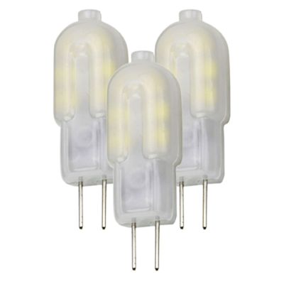 Lampadina LED Spillo G4 2Watt Resa 18Watt Risparmio Energetico 2700K Pezzi 3