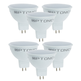 Lampadina Dicroica LED Spillo GU5.3  7 Watt Risparmio Energetico 2700K Pezzi 6