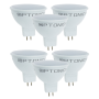 Lampadina Dicroica LED Spillo GU5.3 7Watt Risparmio Energetico 4500K Pezzi 6