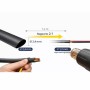 Raytech RGPO-B Guaina Termorestringente Nera in Barre da 1,2 m di Poliolefina Reticolata