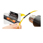 Raytech RGPO-B Guaina Termorestringente Nera in Barre da 1,2 m di Poliolefina Reticolata