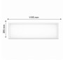 Intec Led-Panel-30X120-SCH Pannello Led  CCT da Incasso 40W 4300lm