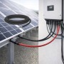 Cavo Solare Unipolare Nero EN 50618 sezione  6 mm² in Matassa per Impianti  Fotovoltaico