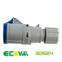 Presa Industriale Ecova 30524 16A 230V 2P+T IP44 Resistente e Affidabile