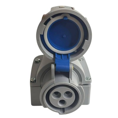 Ecova 30518 Presa Industriale da Muro 16A 230V IP67