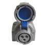 Ecova 30518 Presa Industriale da Muro 16A 230V IP67