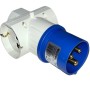 Adattatore Industriale Ecova 20557 Con 3 Prese Universali