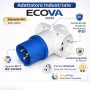 Adattatore Industriale Ecova 20557 Con 3 Prese Universali