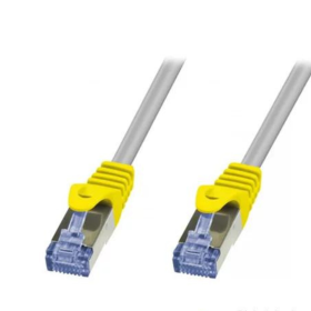 Cavo ADJ Networking LAN Schermato Categoria 5e Lunghezza 0.5 Mt Colore Argento