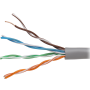 Cavo ADJ Networking LAN Schermato Categoria 5e Lunghezza 0.5 Mt Colore Argento