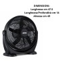 Ventilatore Ad Alta Velocità Da Terra E Muro Zefir Zbf04Cm