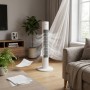 Ventilatore A Torretta Babylon2 Bianco Con Telecomando 60W