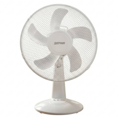 Ventilatore Da Tavolo Zephir Pbi405 bianco Con 5 Pale Da 40 Cm 3 velocità