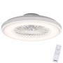 Zephir 2 In 1 Ventilatore Plafoniera Led luce Calda e Fredda con Telecomando 7 pale 6 velocità ZVP6 mod. notturna timer