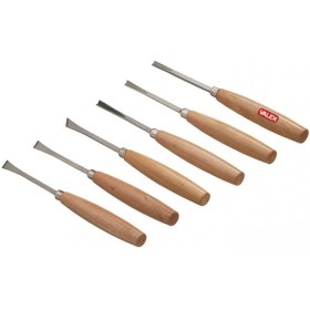 Valex Sgorbie Legno 6 Pezzi  Impugnatura Legno 1463191