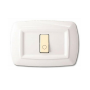 Pulsante Luminoso Serie Civile Faeg  10 Ampere Bianco