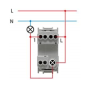 Pulsante Luminoso Serie Civile Faeg  10 Ampere Bianco