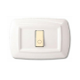 Interruttore  Luminoso Serie Civile Faeg  10 Ampere Bianco