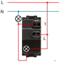 Interruttore  Luminoso Serie Civile Faeg  10 Ampere Bianco
