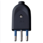 Spina Elettrica Nera Attacco Piccolo  10  Ampere Ecova
