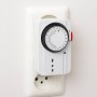 Ecova 20808 Timer Meccanico Giornaliero Programmabile con Presa Bipasso 16a