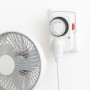 Ecova 20808 Timer Meccanico Giornaliero Programmabile con Presa Bipasso 16a
