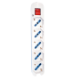Multipresa Elettrica Ecova 5  Ingressi  Universali  10/16A Colore Bianco